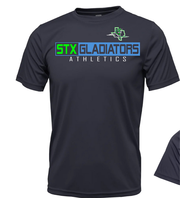 STX Athletics NAVY Tee with Name & Number