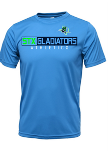 STX Athletics Electric Blue Tee with Name & Number